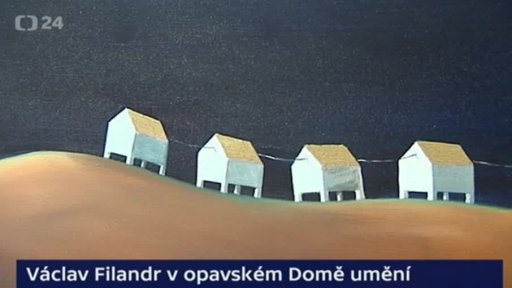 Václav Filandr v opavském Domě umění