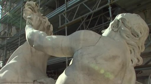 Fontána di Trevi prochází rekonstrukcí