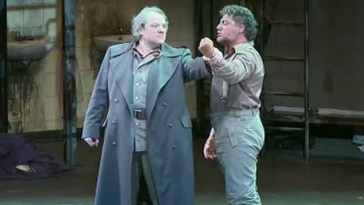 José Cura Othellem ve Státní opeře