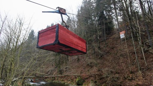 Zřícená lanovka po opravě znovu v provozu
