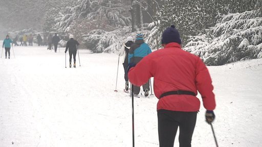 Zimní sportování v Praze