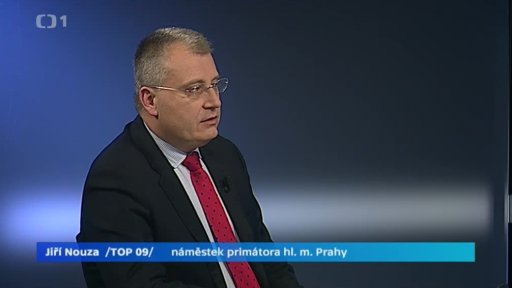 Jiří Nouza, náměstek primátora živě o novém konceptu parkování v Praze