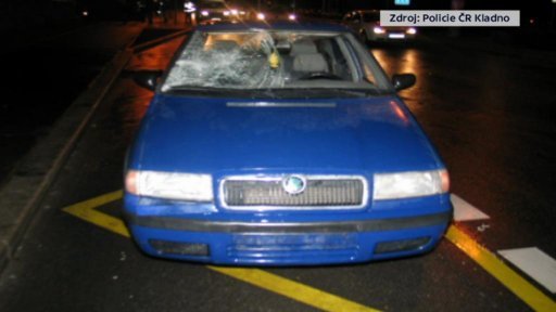 Ve středních Čehách přibývá dopravních nehod, kdy auto srazí chodce