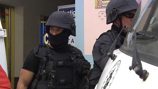 Zásah kriminalistů v Praze