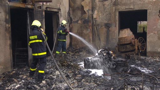 Požár v lanškrounské galvanovně způsobil přívodní kabel čerpadla