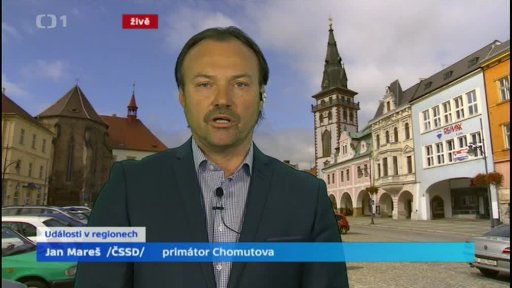 Živý rozhovor - Jan Mareš, primátor Chomutova