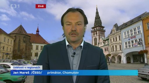 Živý rozhovor - Jan Mareš, primátor Chomutova