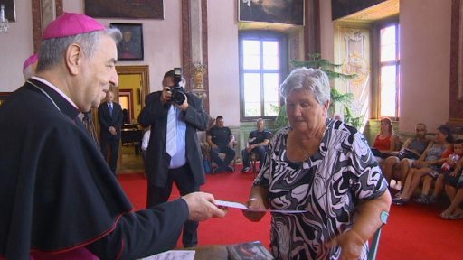 Skoro jeden milion korun věnoval papež František lidem na Litoměřicku, které nejvíce postihla loňská povodeň