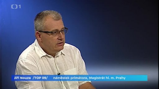 Živý rozhovor - Jiří Nouza, náměstek primátora Prahy