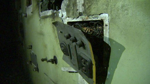 Chátrající kino Hraničář