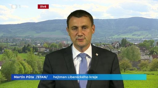 Živý rozhovor - hejtman Libereckého kraje Martin Půta