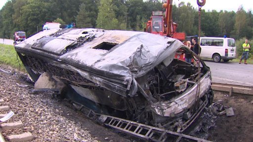 U Plané nad Lužnicí havaroval autobus