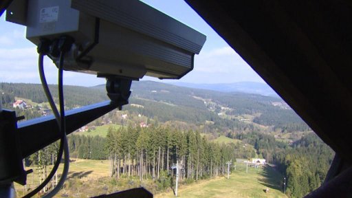 Oprava skokanského můstku na Zadově