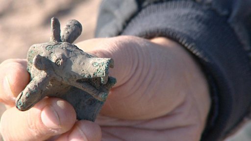 Pozůstatky keltského přístavu našli archeologové v Týnci nad Labem.