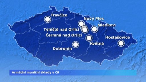 Přehled muničních skladů