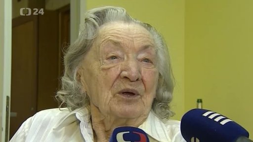 100 let slaví Josefína Napravilová