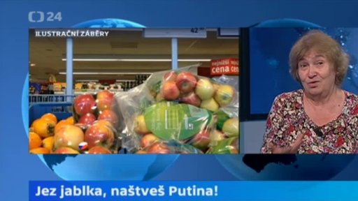Jez jablka, naštveš Putina