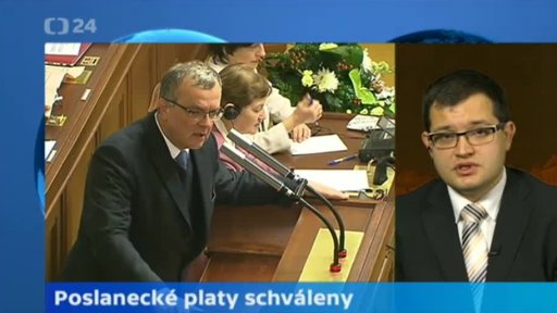 Poslanecké platy schváleny