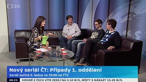 Nový seriál ČT: Případy 1. oddělení