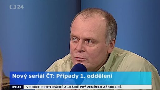 Nový seriál ČT: Případy 1. oddělení
