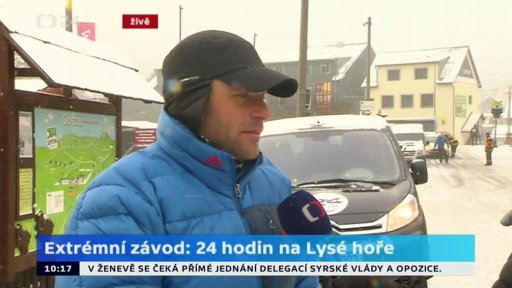Extrémní závod: 24 hodin na Lysé hoře