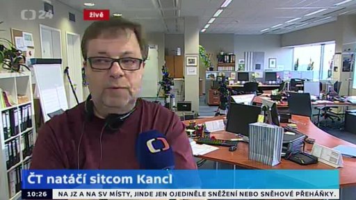 ČT natáčí sitcom Kancl
