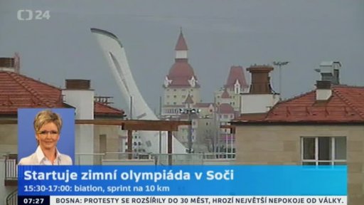 Startuje zimní olympiáda v Soči