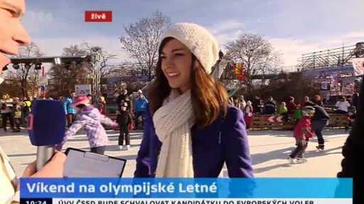 Víkend na olympijské Letné