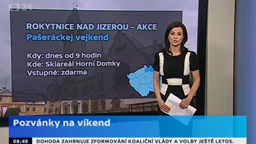 Pozvánky na víkend