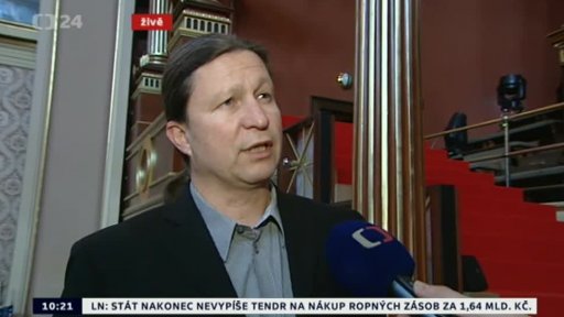 Příprava na předávání filmových cen