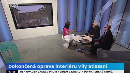 Dokončená oprava interiéry vily Stitassni
