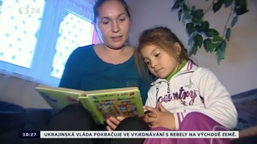 Čtení dětem v romských osadách