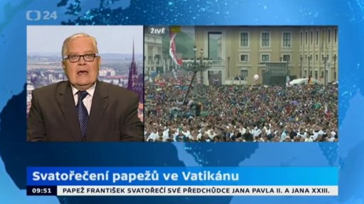 Svatořečení papežů ve Vatikánu
