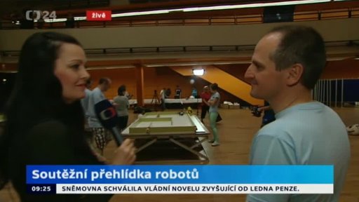 Soutěžní přehlídka robotů