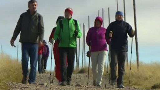 Rušný podzimní den v Krkonoších