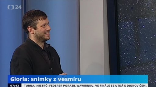 Gloria: snímky z Vesmíru