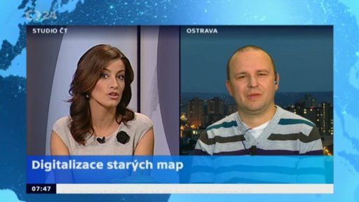 Digitalizace starých map