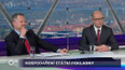 Bohuslav Sobotka (ČSSD), premiér, předseda strany; Petr Fiala (ODS), předseda strany