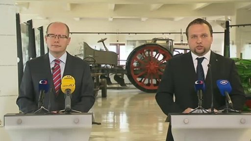 Premiér na Ministerstvu zemědělství