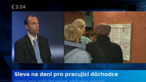 Sleva na dani pro pracující důchodce