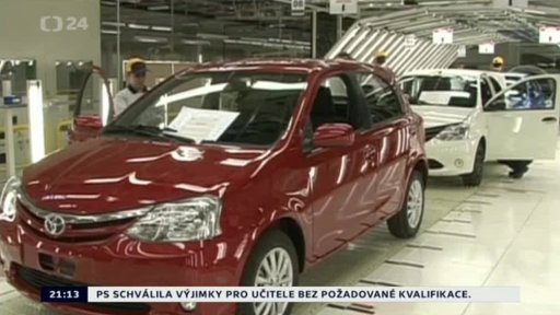 Toyota se udržela na 1. místě mezi automobilkami