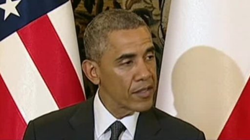 Obama jedná v Polsku se zástupci NATO