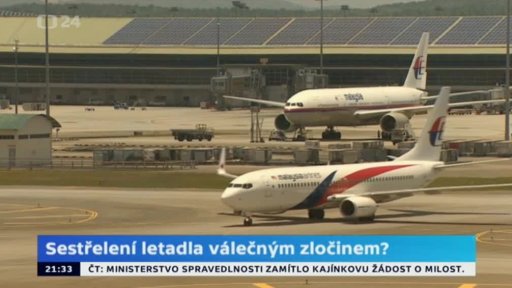 Sestřelení letadla válečným zločinem?