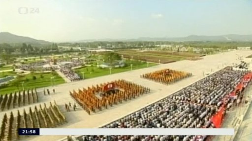 Svérázné oslavy v komunistické KLDR