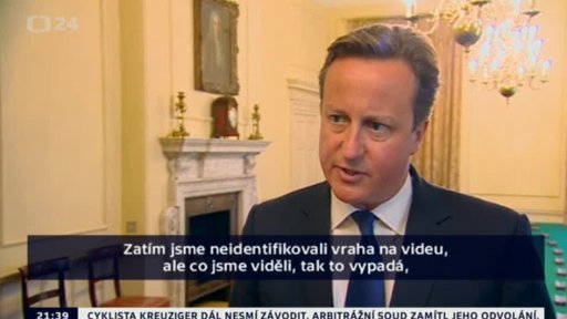 Reakce britského premiéra Camerona