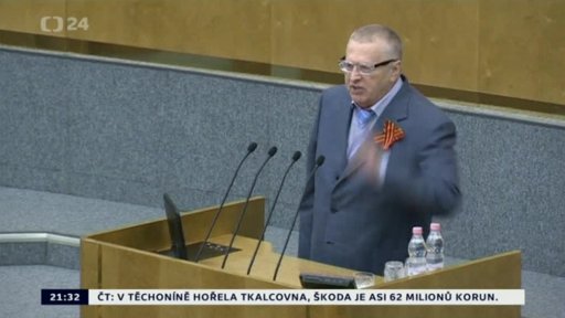 Sankce zasáhnou i Žirinovského