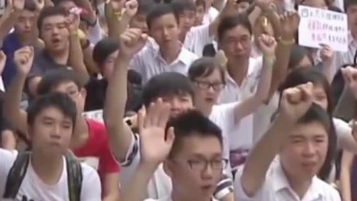 Organizované demonstrace v Hongkongu