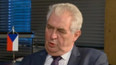 Zemanův rozhovor pro ruskou televizi