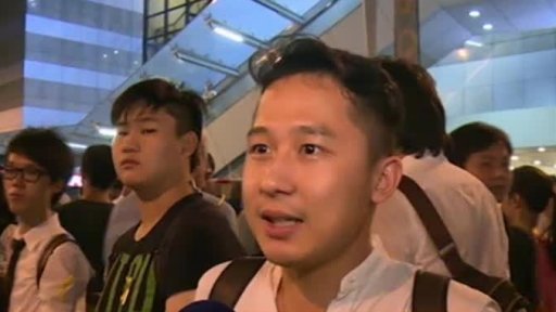 Zásah proti demonstracím v Hongkongu