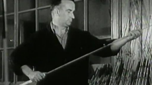 Rybářské pruty ze skelného laminátu (1959)